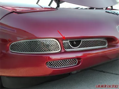 American Car Craft Grille Laser Mesh Fog Light  2pc Chevrolet Corvette 1997-2004 - ACC-032024